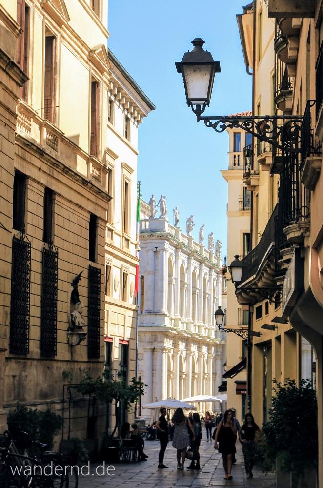 Vicenza Sehenswürdigkeiten: Der von Palladio ummantelte Palazzo della Ragione