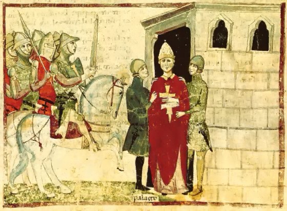 Gefangennahme Bonifaz VIII. in Anagni