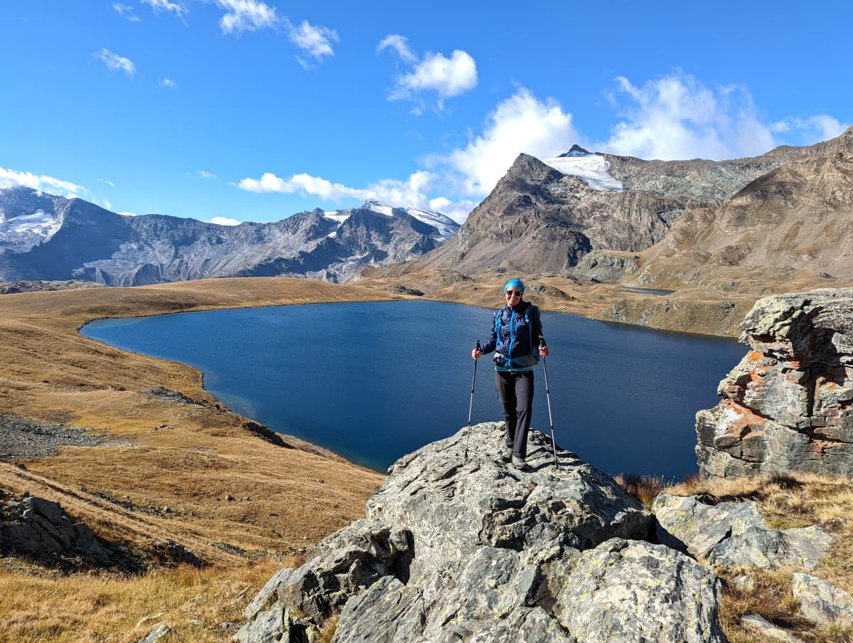 Wandern in Italien: Lago Rosset im Gran Paradiso Nationalpark