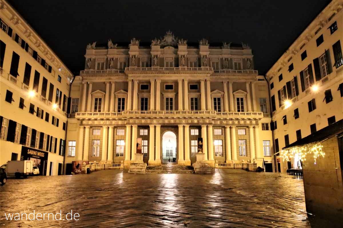 Genua Sehenswürrdigkeiten: Der Palazzo Ducale - seit 1339 Sitz der Dogen von Genua