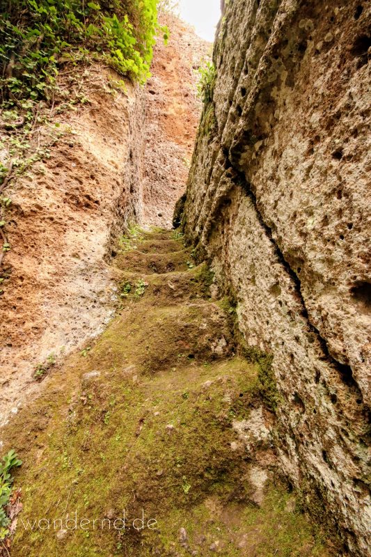 in der etruskischen Nekropole von Norchia