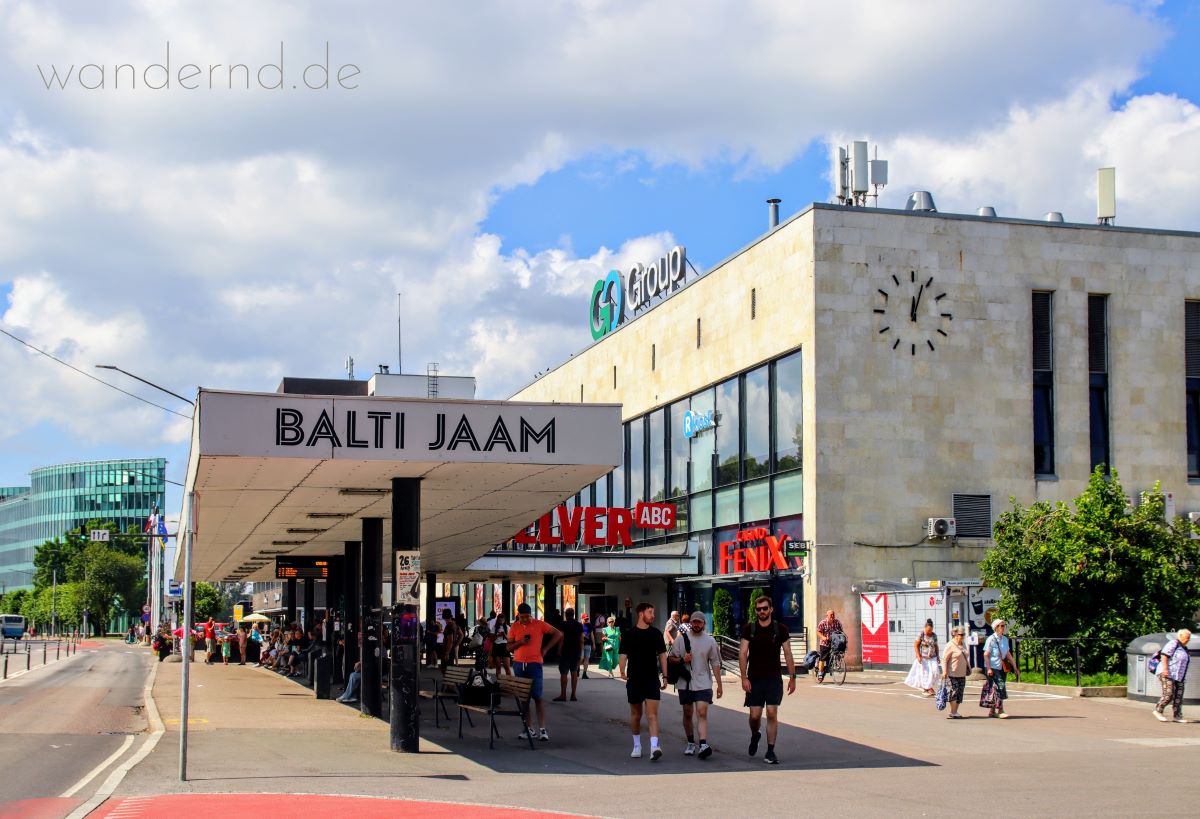 Balti Jaam - der "baltische Bahnhof" in Tallinn