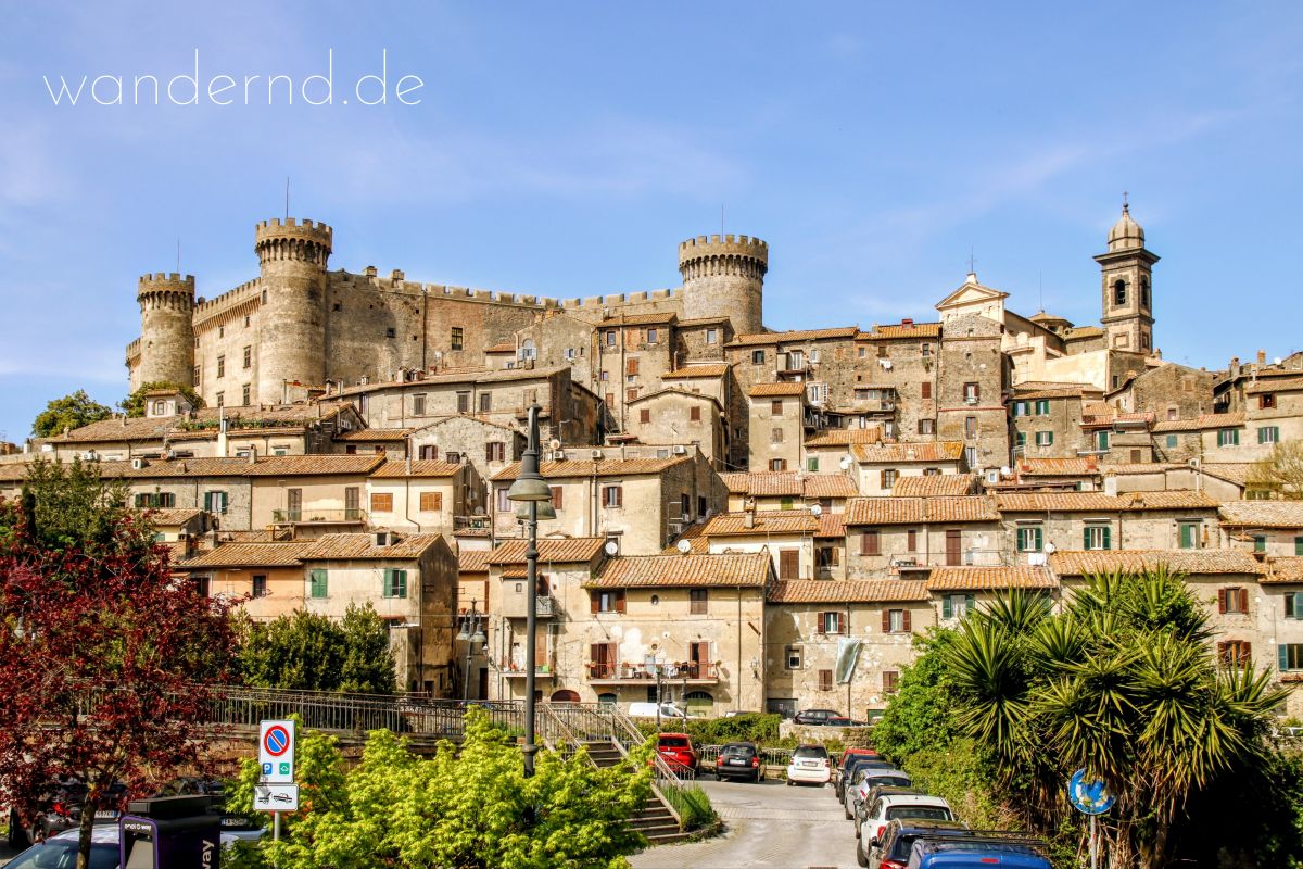Blick auf Bracciano: Ausflug ab Rom